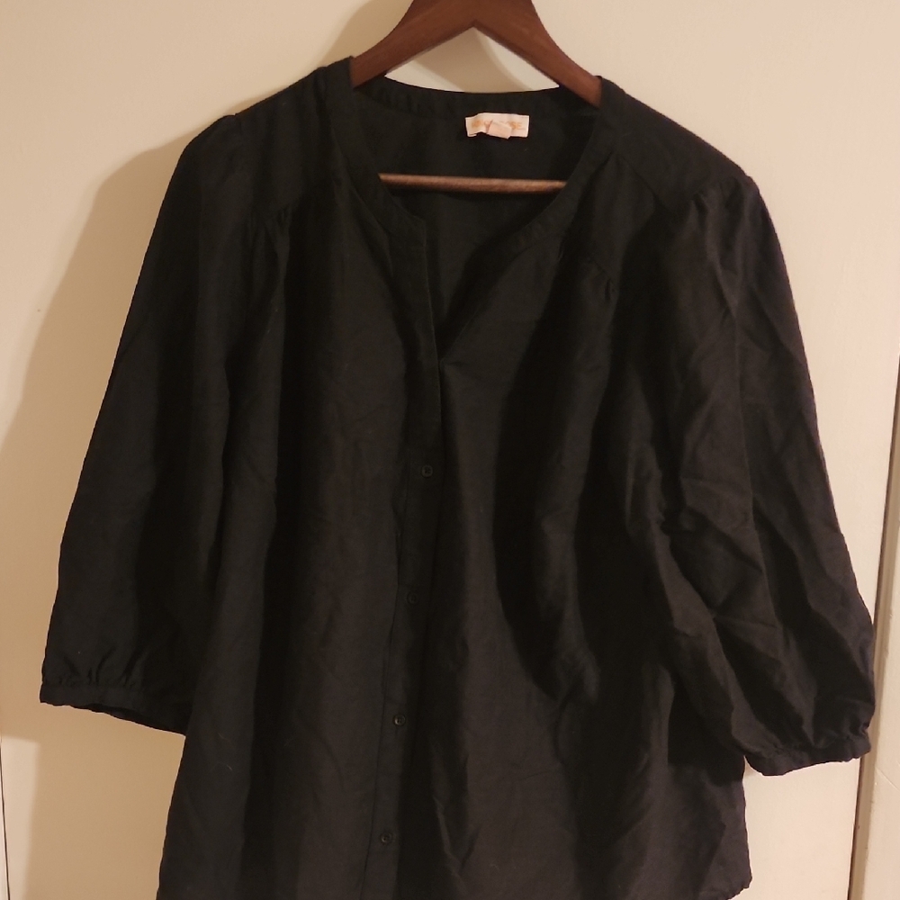 Knox Rose Black Blouse